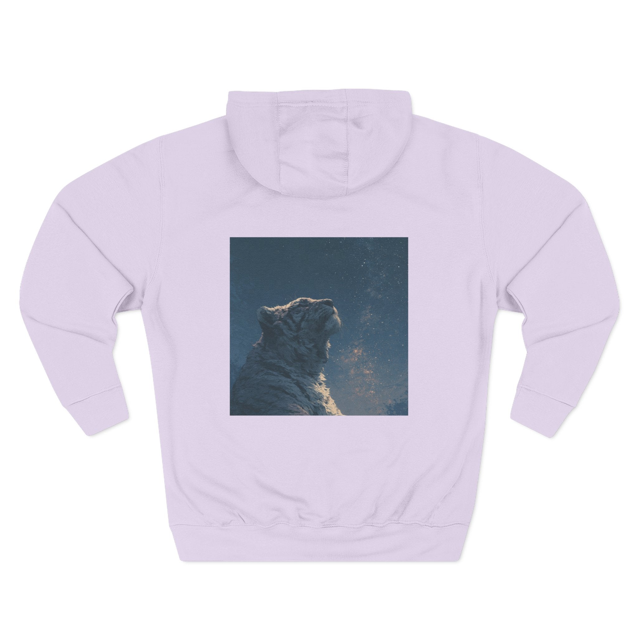 Tiger Under The Night Sky Hoodie
