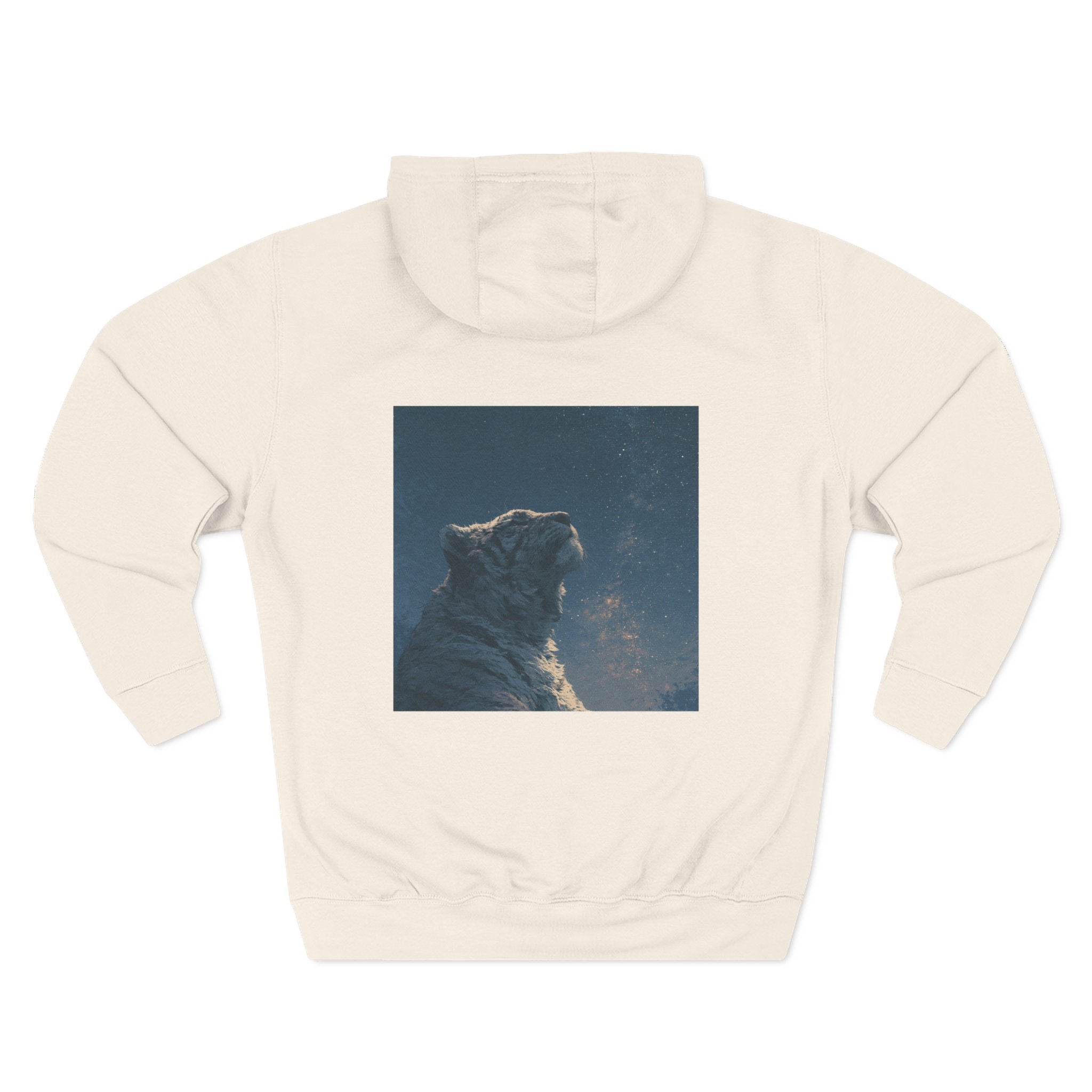 Tiger Under The Night Sky Hoodie