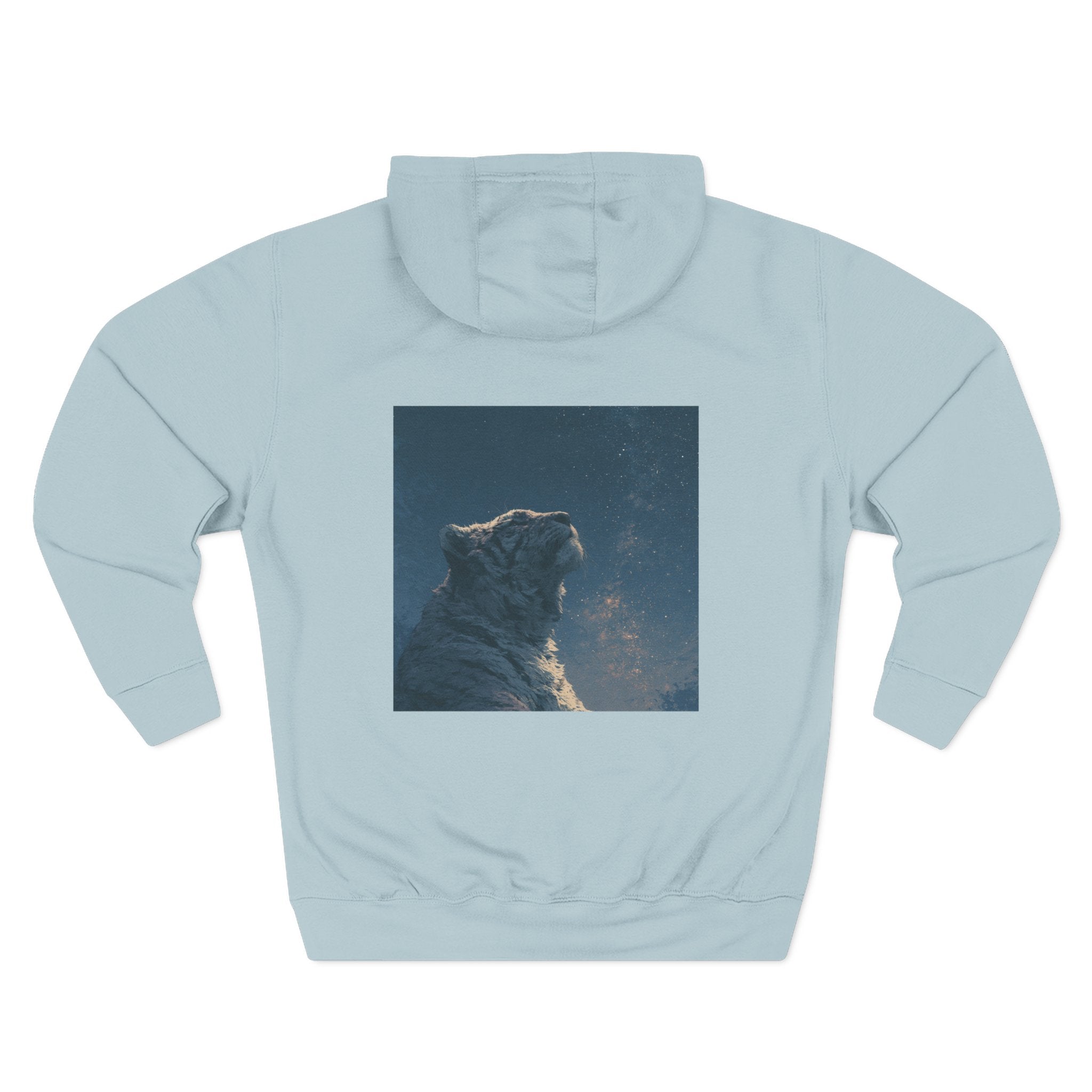 Tiger Under The Night Sky Hoodie